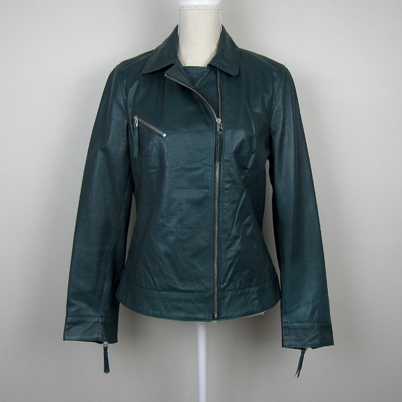 John Carlisle Jackets & Blazers - John Carlisle leather moto jacket